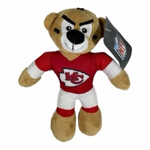 NFL Kansas City Chiefs Stuffed Bear - Red and White